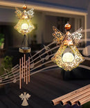 Wind Chimes Outdoor Indoor Decor: Birthday Gifts for Mom Grandma - Outside Lights for Garden Yard Patio Porch (Angel) by CozyNest Decor