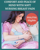 Nursing Pads - Breast Pads for Leaking Milk - Reusable & Washable Breastfeeding Pads - Stay Dry Longer - Almohadillas y Protectores de Lactancia - Viscose derived from Bamboo - 10 Pads by TinyTreasures Baby Boutique