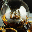 Skull Skeleton Wine & Whiskey Globe Decanter Set 850 mL