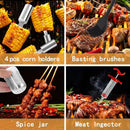 Supernal 45pcs Blackstone Griddle Accessories Upgraded-Griddle Accessories Flat Top Grill Tools for Camp Chef Griddle Cover Salt and Pepper Shakers Grill Black Tools Set Enlarged Spatula Gift Set by GreenHaven Gardens