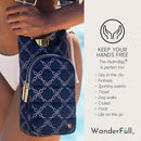 WanderFull® Original HydroBag® Collection, Water Bottle Holder w/Strap & Phone Pocket, Hands-Free Crossbody Water Bottle Bag by TinyTreasures Baby Boutique
