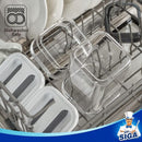 MR.SIGA 4 Pack Airtight Food Storage Container Set, BPA Free Kitchen Pantry Organization Canisters, One-handed Airtight Cereal Snack Candy Storage Containers, 360ml / 12.2oz, Small, White by TinyTreasures Baby Boutique