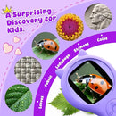 Microscope for Kids - Mini Pocket Handheld Microscope for Toddlers-STEM Educational Science Kit Toys for Christmas Birthday Gifts Toys for 5 6 7 8 9 10 11 12 Year Old Girls（Purple） by TinyTreasures Baby Boutique