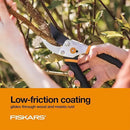 Fiskars Bypass Pruning Shears, 5/8-Inch Cut Capacity Garden Clippers, Gardening Scissors with Sharp, Rust Resistant Steel Blade by GreenHaven Gardens