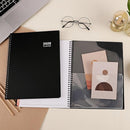 2026 Planner - 9” × 11”, 2026 Weekly and Monthly Planner, from JAN. 2026 to DEC. 2026, Inner Pocket, Premium Paper, Twin-wire Binding, Make Your Life Productive - Black by TinyTreasures Baby Boutique
