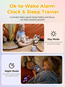 PawPal Digital Pet Alarm Clock with 3.8" Touchscreen - Habit-Building Sleep Trainer with OK-to-Wake, Stories, Music, White Noise & Nightlight for Kids Ages 3-8 Gift by TinyTreasures Baby Boutique