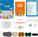 Wizardi Amigurumi DIY Crochet Kit - Dog F07N8-M50 by TinyTreasures Baby Boutique