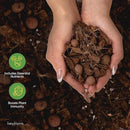 Molly's Aroid Mix - Premium Soilless Chunky Potting Mix for Tropical and Indoor Plants - Contains Orchiata Bark, Coco Chips, Worm Castings, Horticultural Charcoal, Mycorrhizae 5 Dry Quarts by GreenHaven Gardens
