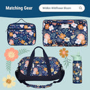 Wildkin 15-inch Kids Backpack – Durable, Padded, Adjustable for School & Travel - Wildflower Bloom by TinyTreasures Baby Boutique