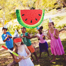 WERNNSAI Watermelon Piñata - Fruit Theme Summer Birthday Party Decorations Kids Fruit Pinata with Blindfold and Bat for Summer Tropical Party Supplies Fiestas Carnival Game by TinyTreasures Baby Boutique