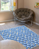 Odorless Premium Foam Baby Play Mat 36" x 36", Soft Microfiber Fabric Crawling Mat for Floor- Comfortable and Hypoallergenic, Non-Slip Cushioned Floor Playpen mat for Infants,Babies,Toddlers by TinyTreasures Baby Boutique