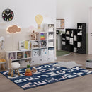 Furinno Luder Shelf Bookcase with 1 Door Storage Cabinet, White by TinyTreasures Baby Boutique