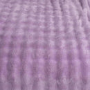YUSOKI Luxury 3D Bubble Throw Blanket 5lb,All Ages,Home Decoration, (Lilac Purple,90 * 90inches) by CozyNest Decor