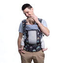 Beco Baby Carrier 8 Hybrid Newborn to Toddler Carrier (7-45lbs) - All in 1 Mesh Backpack, Front and Hip Carrier with Adjustable Seat - Cooling Ergonomic Carrier (Boho Rainbow) by TinyTreasures Baby Boutique