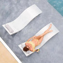 Ledge Lounger - Signature Chaise - Inside Pool & Sun Shelf Lounge Chair - Designed for Shallow Shelves Up to 9” - Compatible with All Pool Types - Poolside & Sun Deck Tanning - Set of 2 - White by GreenHaven Gardens