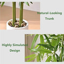 Artificial Bamboo Tree 6FT Tall Fake Plants Faux Silk Plant, Faux Bamboo Plant for Home Office Indoor Outdoor Decor Artificial Trees with Tall Planter by CozyNest Decor