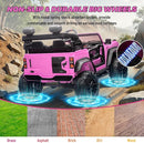 ENYOPRO 24V Ride On Toys for Big Kids, Licensed Ford Bronco Raptor 2 Seater Kids Electric Vehicle, Battery Powered Ride On Car Jeeps w/Remote Control, Bluetooth, 3 Speed, LED Lights for Ages 3+, Pink by TinyTreasures Baby Boutique