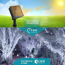 kolpop Cool White Solar Fairy Lights Outdoor, 32FT 80LED Twinkle Light Outdoor Waterproof, 8 Modes Copper Wire Mini Solar String Lighting for Garden Christmas Tree Outside by GreenHaven Gardens