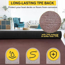 Marine Carpet,6 FT x 23 FT Black Indoor Outdoor Carpet 0.2" Thick Boat Carpet with Water-Proof TPE Backing, Non-Slide Outdoor Marine Carpet Roll for Home, Patio, Porch, Deck by CozyNest Decor
