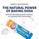 ARM & HAMMER Peroxicare Toothpaste for Gum Health, Baking Soda Toothpaste, Clean Mint, 6.0 oz (Pack of 4 by CozyNest Decor