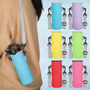 Rtteri 6 Pcs Neoprene Water Bottle Carrier Bag with Adjustable Shoulder Strap 32oz Insulator Water Bottle Cover Holder Cooler Sleeve for Stainless Steel/glass/plastic (Stylish) by TinyTreasures Baby Boutique