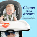 Graco® Table2Table LX 6-in-1 Highchair, Arrows with Infant Head Support & One-Hand Removable Tray by TinyTreasures Baby Boutique