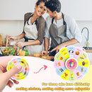 QETRABONE Foodie Dice & Decision Wheel - Fun Meal Picker for Family Game Nights, Couples Date Ideas & Party Games | Includes Fidget Spinner Snack Selector for Food Lovers Halloween Party Supplies by TinyTreasures Baby Boutique
