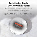 Mova S20 Ultra Robot Vacuum and Mop Combo with Dual Roller Brush, 8300Pa Suction, 140℉ Hot Water Mop Self-Washing & Drying, Mop Auto-Lift for Carpet, Self-Empty, Self-Refilling, Voice & App Control by CozyNest Decor