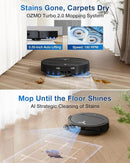 ECOVACS DEEBOT T50 PRO Omni Robot Vacuum and Mop, 3.19” Ultra-Slim, 15,000Pa Suction, ZeroTangle 2.0, TruEdge Edge Cleaning, AIVI 3D Obstacle Avoidance, Auto Mop Wash & Dry, Self-Emptying by CozyNest Decor