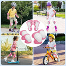 Knee Pads for Kids Knee Pads and Elbow Pads Toddler Protective Gear Set Kids Elbow Pads and Knee Pads for Girls Boys with Wrist Guards 3 in 1 for Skating Cycling Bike Rollerblading Scooter [Upgraded] by TinyTreasures Baby Boutique