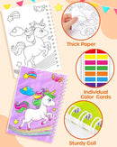 D-FantiX 24 Pack Paint with Water Coloring Books for Kids Ages 4-8-12, Birthday Party Favors Bulk Gifts Goodie Bag Stuffers, Arts and Crafts Classroom Prizes Rewards, Back to School Gifts for Students by TinyTreasures Baby Boutique