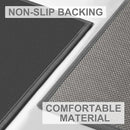 LEKEEPGO Door Mat 24"x47", Non Slip Door Mat Indoor Entrance, Rubber Backing Front Indoor Door mat Washable Absorbent Low-Profile Entryway Entry Resist Dirt Inside Door Mats, Light Grey by CozyNest Decor