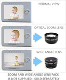 Babysense 3.5" Screen, Video Baby Monitor with Camera and Audio, 960ft Range (Open Space), Night Light, Two-Way Audio, Zoom, Night Vision, Lullabies by TinyTreasures Baby Boutique