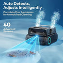 Aiper Scuba X1 Pro Max Pool Cleaning Robot, Pool Mapping, Adaptive Path, 8500 GPH Power, Double Filtration, Smart Surface Parking, Pool Vacuum for All Inground Pools by CozyNest Decor