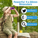 Yunsailing 12 Pcs Binoculars Shock Proof Educational Learning Folding Small Telescope Hunting Bird Watching Camping Outdoor by TinyTreasures Baby Boutique