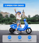 Kids Motorcycle, 2 Wheel Electric Motorcycle for Boys Ages 8-14, 24V Ride on Toys with Music, Story, Headlight, 3 Speed Options, Up to 60min Ride Time, for Riders up to 143 lbs, Easy Assemble by TinyTreasures Baby Boutique