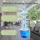 Hydroponic Growing System Kit – Indoor Vertical Hydroponic Garden Tower, 35 Planting Pods，Indoor Herb Garden,Lettuce Vegetables Hydroponic Growing Kit by GreenHaven Gardens