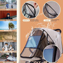 Bemece Stroller Rain Cover Universal Stroller, Travel Weather Shield Windproof and Waterproof Protect from Dust and Snow by TinyTreasures Baby Boutique