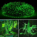 kolpop Green Solar Fairy Lights Outdoor, 3 Packs Total 96FT 240 LED Solar Powered String Light Outside Waterproof, 8 Modes Copper Wire Mini Twinkle Tree Lighting for Halloween Garden Patio Yard by GreenHaven Gardens