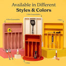 SMIRLY Silverware Drawer Organizer – Bamboo Kitchen Drawer Organizer, Adjustable Utensil Holder and Cutlery Tray, Drawer Dividers for Flatware and Kitchen Utensils by CozyNest Decor