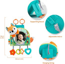 Car Seat Toy, Baby Car Mirror Toy for Rear Facing, Travel Baby Activity Center with Hanging Engaging Toys for Infants Babies 0-6-12-18 Months Boy Girl by TinyTreasures Baby Boutique