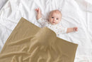 2-Pack Nursing Covers for Breastfeeding, 100% Organic Cotton Muslin Breastfeeding Cover, Multi-Use Nursing Scarf, Car Seat Canopy, Stroller Cover, Soft Breathable Baby Blanket Khaki Brown by TinyTreasures Baby Boutique