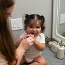 Dr. Brown's Infant-to-Toddler Toothbrush, Elephant, Mint, 0-3 Years by TinyTreasures Baby Boutique