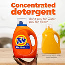 Tide Laundry Detergent Liquid, Original Scent, HE Compatible, 100 Loads, 132 fl oz, Tide Laundry Detergent, Liquid Laundry Detergent (Packaging May Vary) by CozyNest Decor