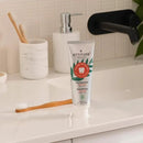 ATTITUDE Toothpaste with Fluoride, Prevents Tooth Decay and Cavities, Vegan, Cruelty-Free and Sugar-Free, Sensitive, Spearmint, 4.2 Oz (Pack of 2) by CozyNest Decor