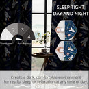 Kids Space Rocket Blackout Curtains - 100% Blackout, Thermal Insulated, Noise Reducing, Perfect for Kids Room and Nursery, 2 Panels (Future Explorer Rockets, W52×L63) by TinyTreasures Baby Boutique