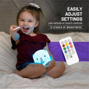Lumipets Remote Control Silicone Night Light for Kids - Elephant Design with 9 Soft Colors & Sleep Timer - Rechargeable, Battery-Operated Lamp for Bedroom | Baby Nursery, Toddler, Girls, Boys by TinyTreasures Baby Boutique