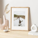 12x16 Picture Frame Natural Solid Oak Photo Frames with 8.5x11 Removable Mat Wall Hanging Large Handcrafted Frame with HD Plexiglass Wall and Tabletop Display Large Poster Frame by CozyNest Decor