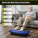 FLYBIRD 4D Vibration Plate 500 LBS Capacity, Oscillation, Linear, Pulsation Vibration Plate Exercise Machine, Triple Motors Vibration Plate for Bone Density Building & Lymphatic Drainage by CozyNest Decor