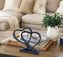 Heart Sculpture for Living Room Decor Heart Decoration Gift for Her and Him Love Wedding Anniversary Couples Gift Modern Heart Statue for Home Coffee Table Dining Table Centerpiece Birthday Gift by CozyNest Decor